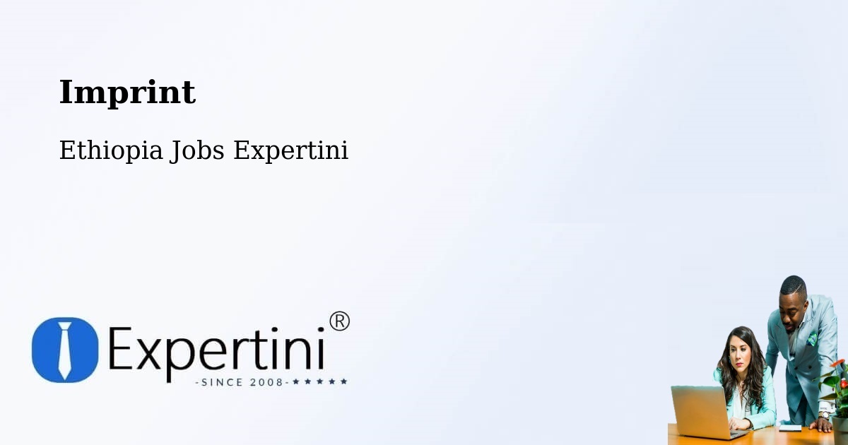 Imprint – Sebeta - Ethiopia Jobs Expertini