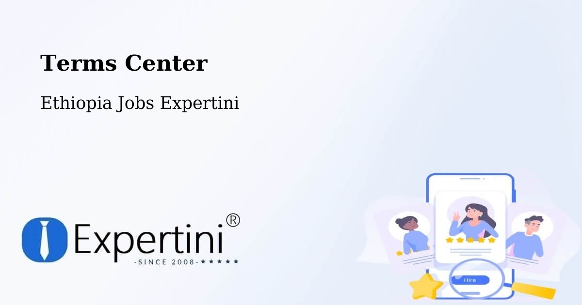 Terms of Service – Sebeta - Ethiopia Jobs Expertini